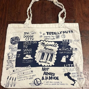 madewell illustrated stateside tote - kansas